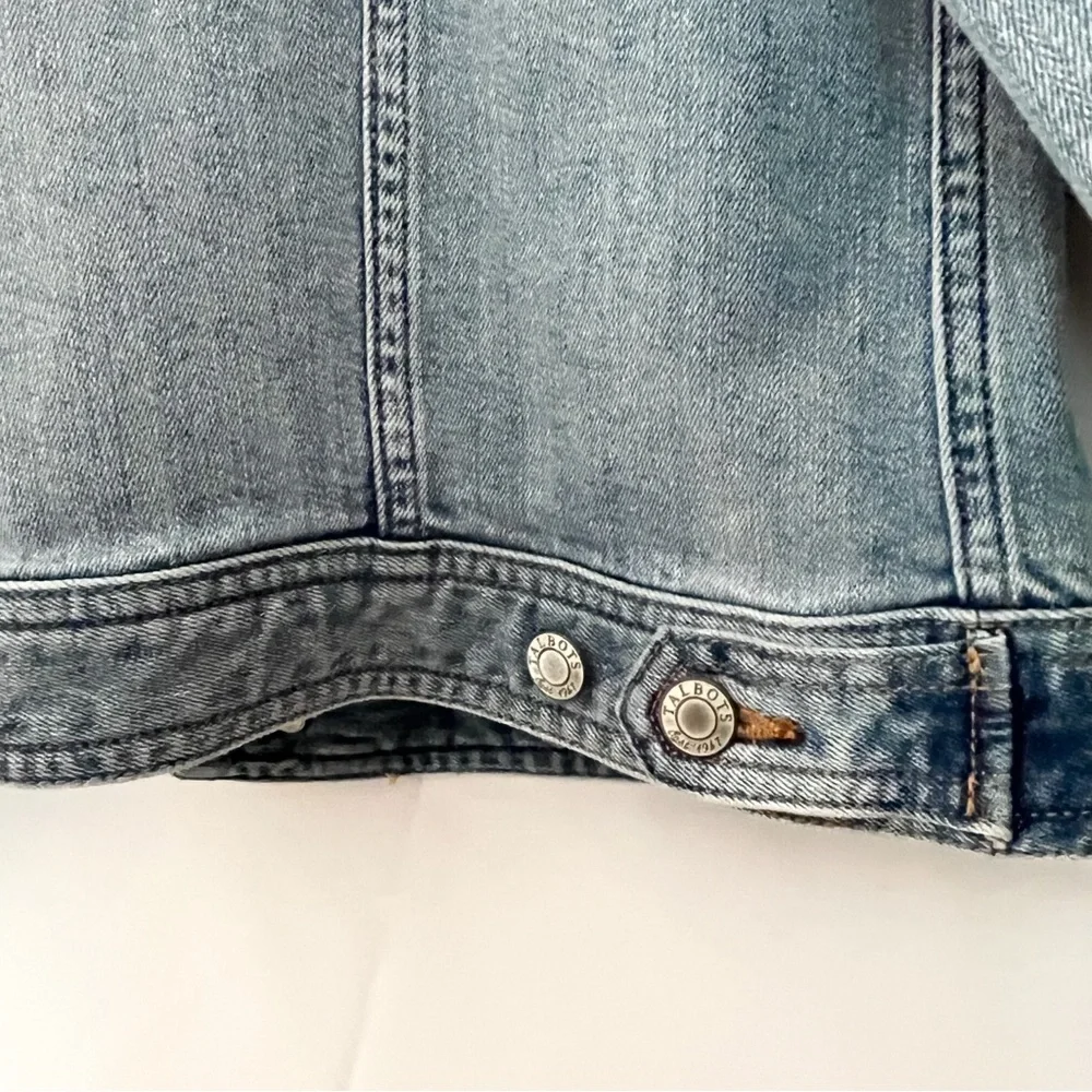 Talbots Classic Jean Jacket M - Picture 6 of 12